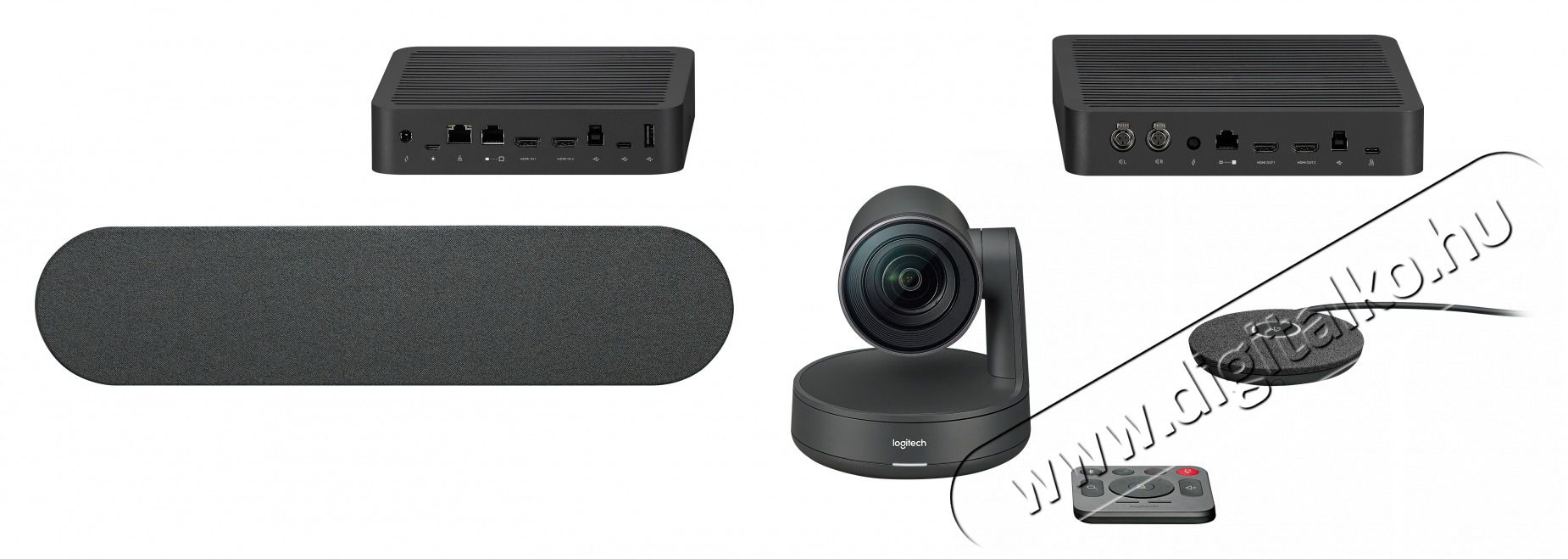 Logitech Rally Ultra-HD ConferenceCam videokonferencia rendszer Iroda &eacute;s sz&aacute;m&iacute;t&aacute;stechnika - Webkamera - 428544
