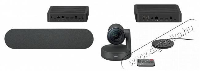 Logitech Rally Ultra-HD ConferenceCam videokonferencia rendszer Iroda &eacute;s sz&aacute;m&iacute;t&aacute;stechnika - Webkamera - 428544