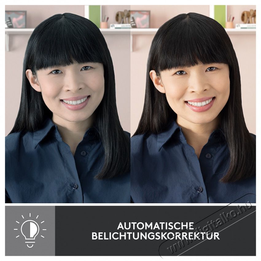 Logitech 960-001436 Brio 300 grafitsz&uuml;rke webkamera Iroda &eacute;s sz&aacute;m&iacute;t&aacute;stechnika - Webkamera - 465044