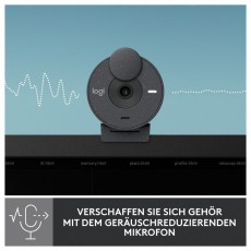Logitech 960-001436 Brio 300 grafitsz&uuml;rke webkamera Iroda &eacute;s sz&aacute;m&iacute;t&aacute;stechnika - Webkamera - 465044