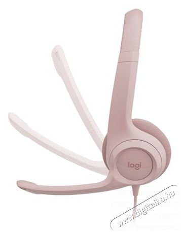 Logitech 981-001281 H390 USB-s r&oacute;zsasz&iacute;n mikrofonos fejhallgat&oacute; Audio-Video / Hifi / Multim&eacute;dia - F&uuml;l &eacute;s Fejhallgat&oacute;k - Fejhallgat&oacute; mikrofonnal / headset - 465043