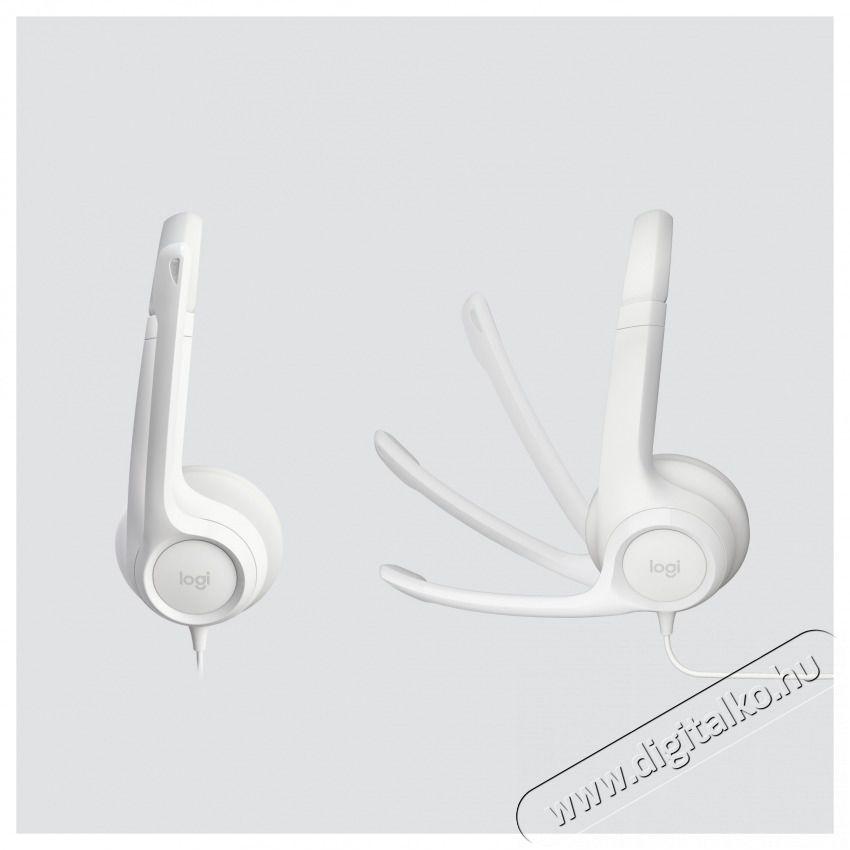 Logitech 981-001286 H390 USB-s feh&eacute;r mikrofonos fejhallgat&oacute; Audio-Video / Hifi / Multim&eacute;dia - F&uuml;l &eacute;s Fejhallgat&oacute;k - Fejhallgat&oacute; mikrofonnal / headset - 465042
