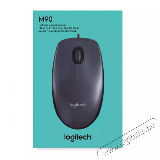 Logitech M90 FEKETE (910-001793) EG&Eacute;R Iroda &eacute;s sz&aacute;m&iacute;t&aacute;stechnika - Eg&eacute;r - Vezet&eacute;kes eg&eacute;r - 475946