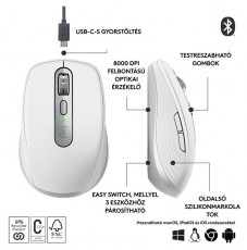 Logitech MX Anywhere 3S vezet&eacute;k n&eacute;lk&uuml;li sz&uuml;rke eg&eacute;r Iroda &eacute;s sz&aacute;m&iacute;t&aacute;stechnika - Eg&eacute;r - Vezet&eacute;k n&eacute;lk&uuml;li eg&eacute;r - 476859