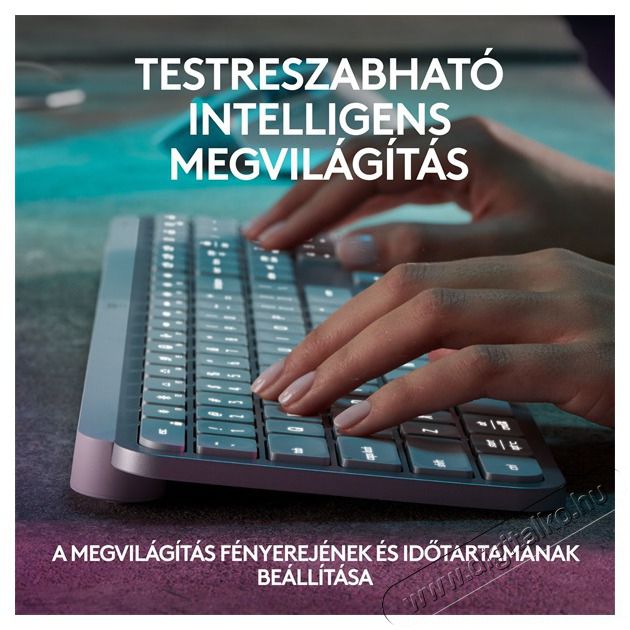 Logitech MX Keys S US sz&uuml;rke billentyűzet Iroda &eacute;s sz&aacute;m&iacute;t&aacute;stechnika - Billentyűzet / billentyűzet szett - Vezet&eacute;k n&eacute;lk&uuml;li - 476861