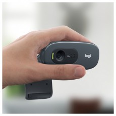 Logitech C270 720p fekete mikrofonos webkamera Iroda &eacute;s sz&aacute;m&iacute;t&aacute;stechnika - Webkamera - 339603