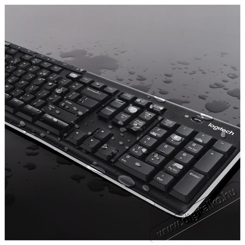 Logitech MK270 UK fekete vezet&eacute;k n&eacute;lk&uuml;li billentyűzet + eg&eacute;r Iroda &eacute;s sz&aacute;m&iacute;t&aacute;stechnika - Billentyűzet / billentyűzet szett - Vezet&eacute;k n&eacute;lk&uuml;li - 478583