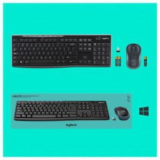 Logitech MK270 UK fekete vezet&eacute;k n&eacute;lk&uuml;li billentyűzet + eg&eacute;r Iroda &eacute;s sz&aacute;m&iacute;t&aacute;stechnika - Billentyűzet / billentyűzet szett - Vezet&eacute;k n&eacute;lk&uuml;li - 478583