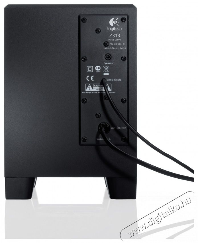 Logitech Z-313 jack 2.1 hangsz&oacute;r&oacute; (980-000413) Iroda &eacute;s sz&aacute;m&iacute;t&aacute;stechnika - PC hangsz&oacute;r&oacute; / hangfal - 321837