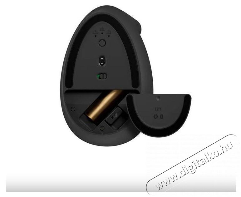 Logitech Lift Vertical Ergonomic Mouse Graphite Iroda &eacute;s sz&aacute;m&iacute;t&aacute;stechnika - Eg&eacute;r - Vezet&eacute;k n&eacute;lk&uuml;li eg&eacute;r - 503382
