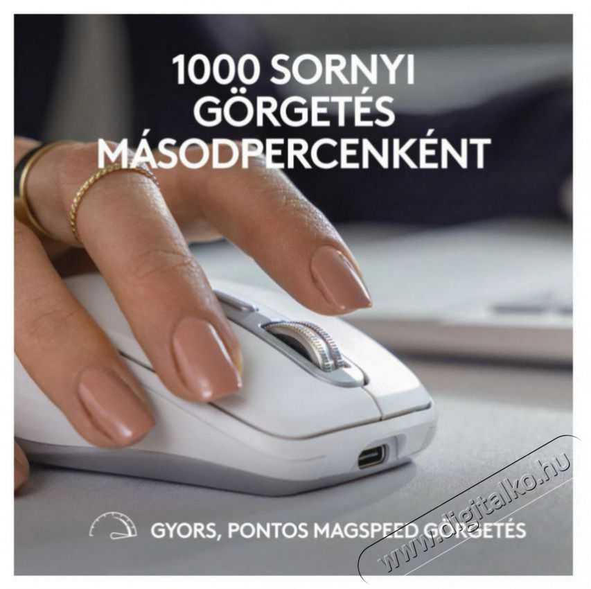 Logitech MX Anywhere 3S Graphite Iroda &eacute;s sz&aacute;m&iacute;t&aacute;stechnika - Eg&eacute;r - Vezet&eacute;k n&eacute;lk&uuml;li eg&eacute;r - 503378