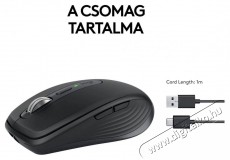 Logitech MX Anywhere 3S Graphite Iroda &eacute;s sz&aacute;m&iacute;t&aacute;stechnika - Eg&eacute;r - Vezet&eacute;k n&eacute;lk&uuml;li eg&eacute;r - 503378