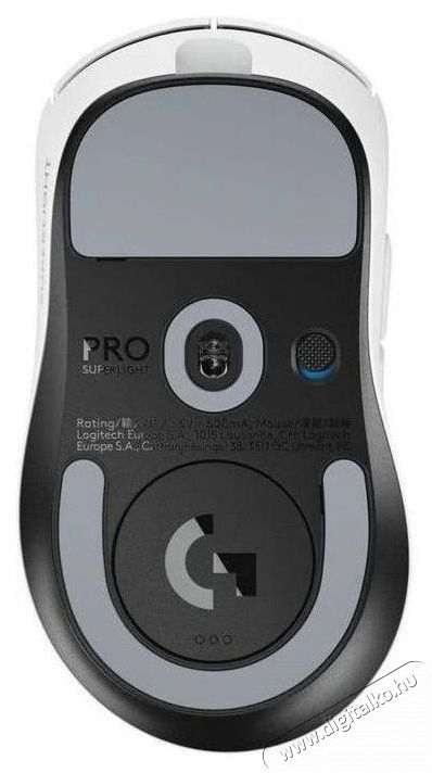 Logitech PRO X Superlight 2, feh&eacute;r Iroda &eacute;s sz&aacute;m&iacute;t&aacute;stechnika - Eg&eacute;r - Vezet&eacute;k n&eacute;lk&uuml;li eg&eacute;r - 503383