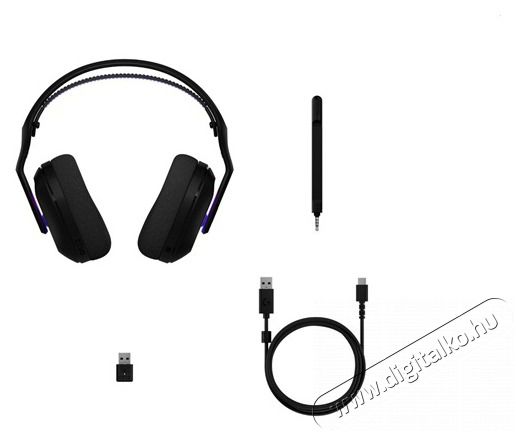 Logitech G522 Lightspeed vezet&eacute;k n&eacute;lk&uuml;li fekete gamer headset Audio-Video / Hifi / Multim&eacute;dia - F&uuml;l &eacute;s Fejhallgat&oacute;k - Fejhallgat&oacute; mikrofonnal / headset - 506289