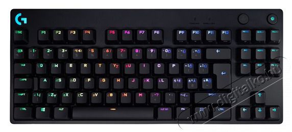 Logitech G Pro l&eacute;zergrav&iacute;rozott magyar kioszt&aacute;s&uacute; fekete gamer billentyűzet (GX Blue Clicky switch) Mobil / Kommunik&aacute;ci&oacute; / Smart - Tablet / E-book kieg&eacute;sz&iacute;tő, tok - Billentyűzet - 507158