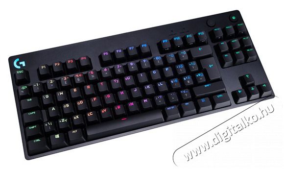 Logitech G Pro l&eacute;zergrav&iacute;rozott magyar kioszt&aacute;s&uacute; fekete gamer billentyűzet (GX Blue Clicky switch) Mobil / Kommunik&aacute;ci&oacute; / Smart - Tablet / E-book kieg&eacute;sz&iacute;tő, tok - Billentyűzet - 507158