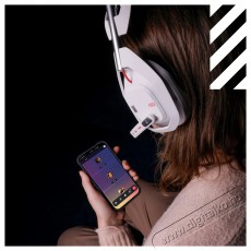 Logitech G A50 LIGHTSPEED, feh&eacute;r Audio-Video / Hifi / Multim&eacute;dia - F&uuml;l &eacute;s Fejhallgat&oacute;k - Fejhallgat&oacute; - 510109