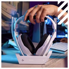 Logitech G A50 LIGHTSPEED, feh&eacute;r Audio-Video / Hifi / Multim&eacute;dia - F&uuml;l &eacute;s Fejhallgat&oacute;k - Fejhallgat&oacute; - 510109