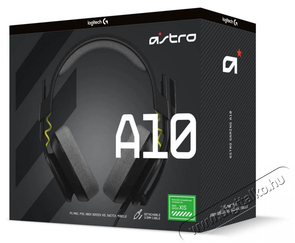 Logitech G Astro A10 XB Black Audio-Video / Hifi / Multim&eacute;dia - F&uuml;l &eacute;s Fejhallgat&oacute;k - Fejhallgat&oacute; - 510104
