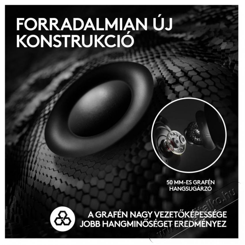 Logitech G PRO X 2 LIGHTSPEED Gaming Headset, feh&eacute;r Audio-Video / Hifi / Multim&eacute;dia - F&uuml;l &eacute;s Fejhallgat&oacute;k - Fejhallgat&oacute; - 510105