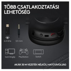Logitech G PRO X 2 LIGHTSPEED Gaming Headset, feh&eacute;r Audio-Video / Hifi / Multim&eacute;dia - F&uuml;l &eacute;s Fejhallgat&oacute;k - Fejhallgat&oacute; - 510105