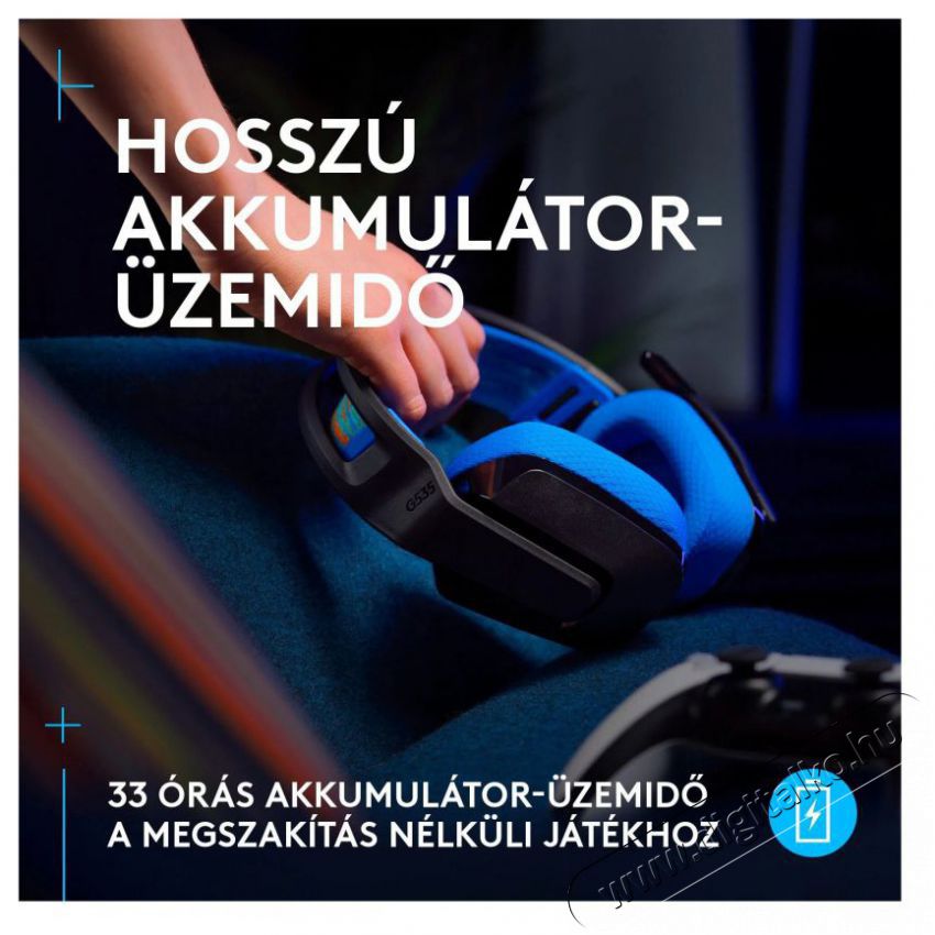 Logitech G535 - PS5, fekete Audio-Video / Hifi / Multim&eacute;dia - F&uuml;l &eacute;s Fejhallgat&oacute;k - Fejhallgat&oacute; - 510108