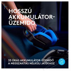 Logitech G535 - PS5, fekete Audio-Video / Hifi / Multim&eacute;dia - F&uuml;l &eacute;s Fejhallgat&oacute;k - Fejhallgat&oacute; - 510108