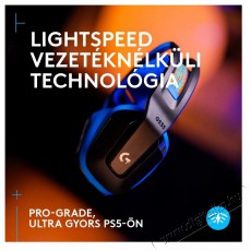 Logitech G535 - PS5, fekete Audio-Video / Hifi / Multim&eacute;dia - F&uuml;l &eacute;s Fejhallgat&oacute;k - Fejhallgat&oacute; - 510108