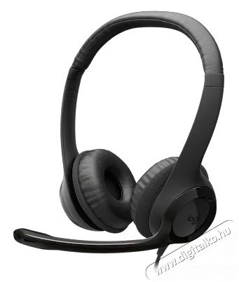 Logitech H390 USB Headset, fekete Audio-Video / Hifi / Multim&eacute;dia - F&uuml;l &eacute;s Fejhallgat&oacute;k - Fejhallgat&oacute; - 510106