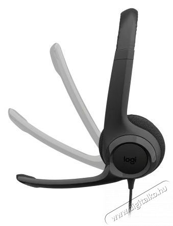 Logitech H390 USB Headset, fekete Audio-Video / Hifi / Multim&eacute;dia - F&uuml;l &eacute;s Fejhallgat&oacute;k - Fejhallgat&oacute; - 510106