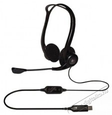 Logitech PC Headset 960 USB Audio-Video / Hifi / Multim&eacute;dia - F&uuml;l &eacute;s Fejhallgat&oacute;k - Fejhallgat&oacute; - 510110