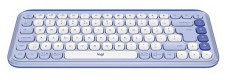 Logitech 920-013074 Pop Icon Keys US vezet&eacute;k n&eacute;lk&uuml;li lila/piszkosfeh&eacute;r billentyűzet Iroda &eacute;s sz&aacute;m&iacute;t&aacute;stechnika - Billentyűzet / billentyűzet szett - Vezet&eacute;k n&eacute;lk&uuml;li - 514434