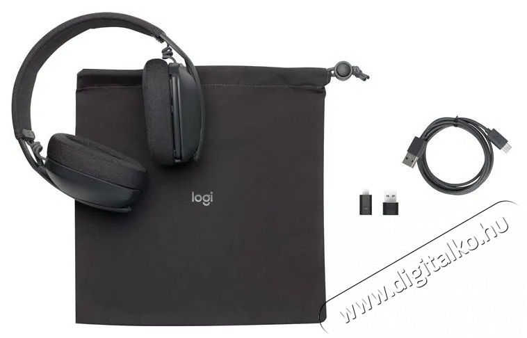 Logitech Zone Vibe Wireless Graphite Audio-Video / Hifi / Multim&eacute;dia - F&uuml;l &eacute;s Fejhallgat&oacute;k - Fejhallgat&oacute; mikrofonnal / headset - 518903