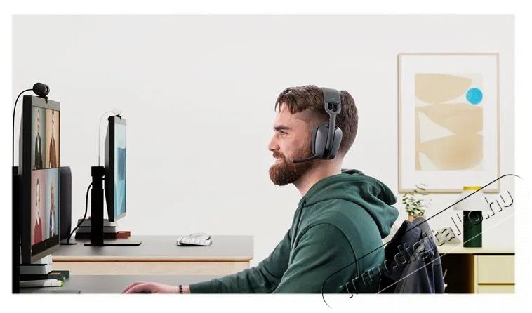 Logitech Zone Vibe Wireless Graphite Audio-Video / Hifi / Multim&eacute;dia - F&uuml;l &eacute;s Fejhallgat&oacute;k - Fejhallgat&oacute; mikrofonnal / headset - 518903