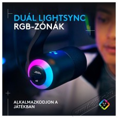 Logitech G Blue Yeti GX dinamikus RGB, black Fot&oacute;-Vide&oacute; kieg&eacute;sz&iacute;tők - Mikrofon - Fot&oacute;-vide&oacute; mikrofon - 525245
