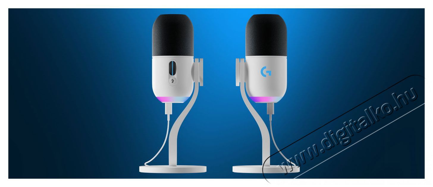 Logitech G Blue Yeti GX dinamikus RGB, off-white Fot&oacute;-Vide&oacute; kieg&eacute;sz&iacute;tők - Mikrofon - Fot&oacute;-vide&oacute; mikrofon - 525243