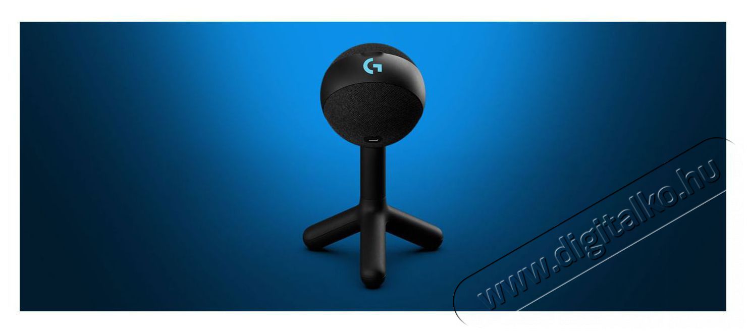 Logitech G Blue Yeti Orb RGB, fekete Fot&oacute;-Vide&oacute; kieg&eacute;sz&iacute;tők - Mikrofon - Fot&oacute;-vide&oacute; mikrofon - 525244