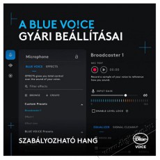 Logitech G Blue Yeti Orb RGB, fekete Fot&oacute;-Vide&oacute; kieg&eacute;sz&iacute;tők - Mikrofon - Fot&oacute;-vide&oacute; mikrofon - 525244