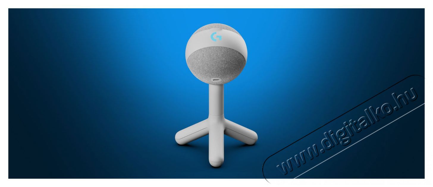 Logitech G Blue Yeti Orb RGB, off-white Fot&oacute;-Vide&oacute; kieg&eacute;sz&iacute;tők - Mikrofon - Fot&oacute;-vide&oacute; mikrofon - 525240