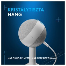 Logitech G Blue Yeti Orb RGB, off-white Fot&oacute;-Vide&oacute; kieg&eacute;sz&iacute;tők - Mikrofon - Fot&oacute;-vide&oacute; mikrofon - 525240
