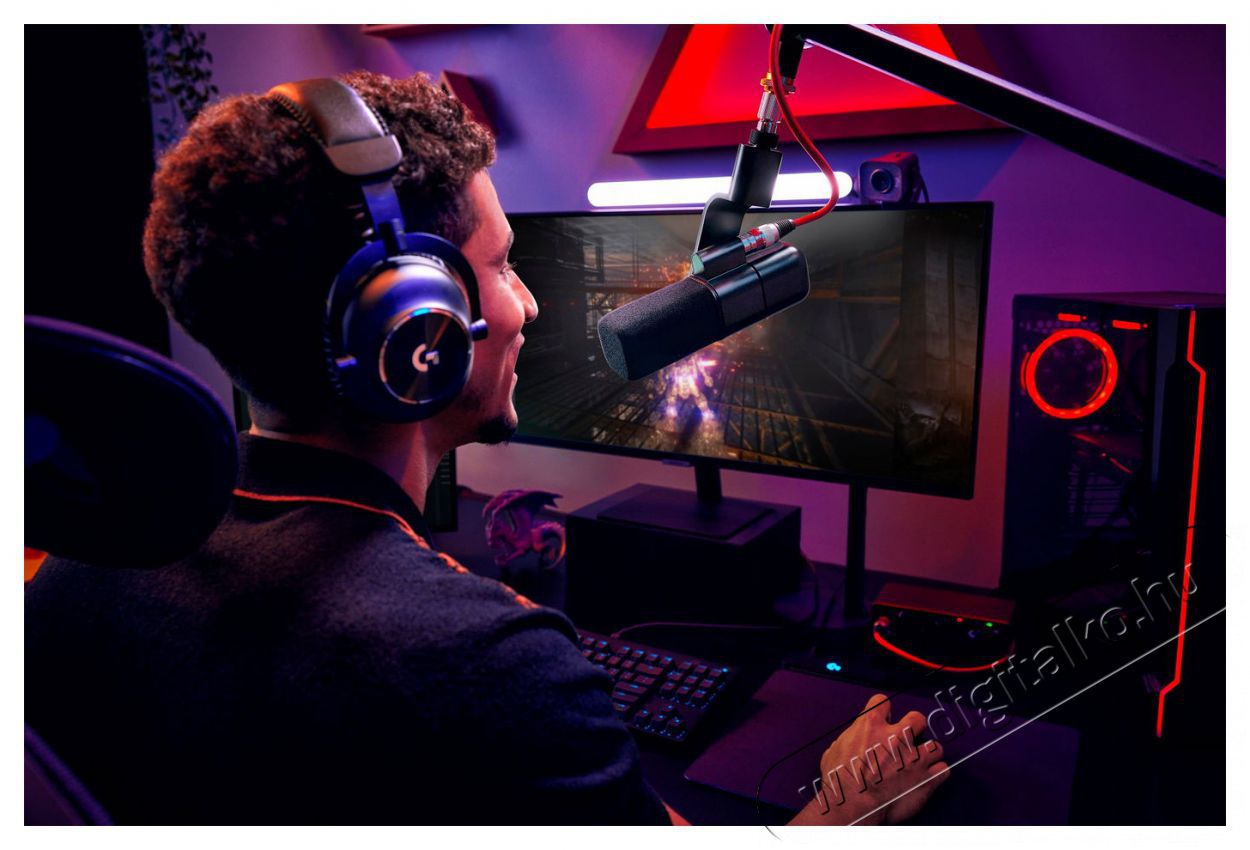 Logitech G Blue Yeti Studio, feh&eacute;r Fot&oacute;-Vide&oacute; kieg&eacute;sz&iacute;tők - Mikrofon - Fot&oacute;-vide&oacute; mikrofon - 525242