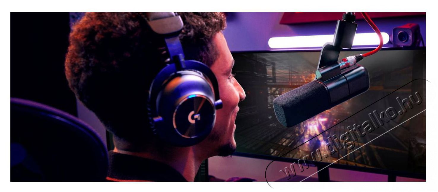 Logitech G Blue Yeti Studio, fekete Fot&oacute;-Vide&oacute; kieg&eacute;sz&iacute;tők - Mikrofon - Fot&oacute;-vide&oacute; mikrofon - 525241