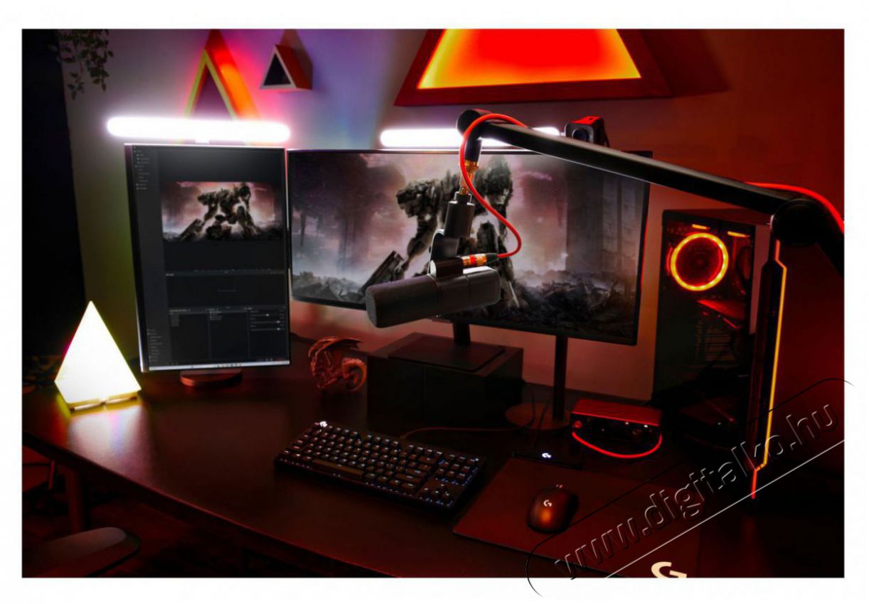 Logitech G Blue Yeti Studio, fekete Fot&oacute;-Vide&oacute; kieg&eacute;sz&iacute;tők - Mikrofon - Fot&oacute;-vide&oacute; mikrofon - 525241