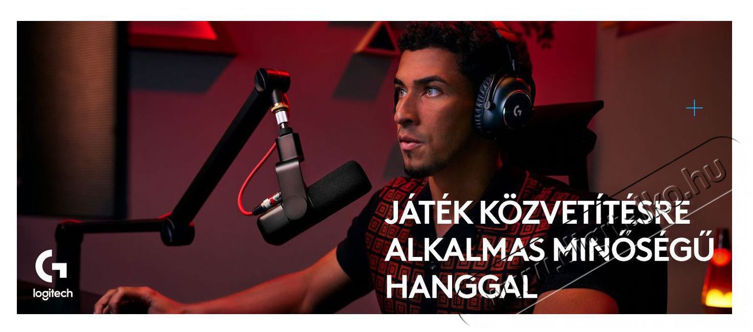 Logitech G Blue Yeti Studio, fekete Fot&oacute;-Vide&oacute; kieg&eacute;sz&iacute;tők - Mikrofon - Fot&oacute;-vide&oacute; mikrofon - 525241