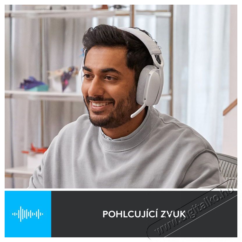 Logitech Zone Vibe 100 White fejhallgat&oacute; Audio-Video / Hifi / Multim&eacute;dia - F&uuml;l &eacute;s Fejhallgat&oacute;k - Fejhallgat&oacute; - 525236
