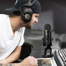 Logitech Blue Yeti USB, Blackout (988-000229) Fot&oacute;-Vide&oacute; kieg&eacute;sz&iacute;tők - Mikrofon - Fot&oacute;-vide&oacute; mikrofon - 531405