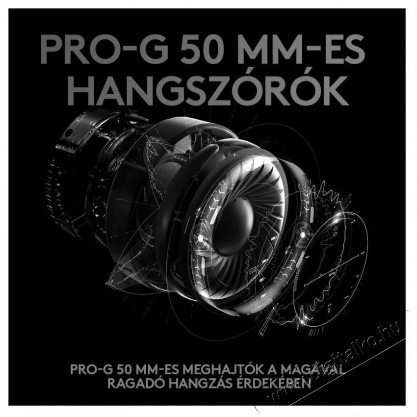 Logitech G PRO X Wireless Gaming Headset Audio-Video / Hifi / Multim&eacute;dia - F&uuml;l &eacute;s Fejhallgat&oacute;k - Fejhallgat&oacute; - 510102