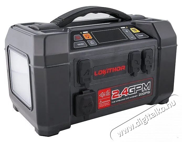 LOKITHOR Ind&iacute;t&aacute;sr&aacute;seg&iacute;tő kompresszorral &eacute;s szivatty&uacute;val AW401, 12V, 2500A, 74Wh Aut&oacute;hifi / Aut&oacute; felszerel&eacute;s - Aut&oacute;s / aut&oacute;hifi kieg&eacute;sz&iacute;tő - Aut&oacute; akkumul&aacute;tor t&ouml;ltő - 531914