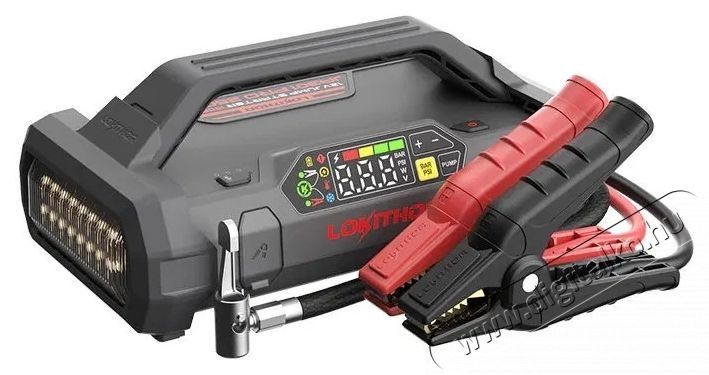 LOKITHOR Starter t&aacute;pegys&eacute;g kompresszorral JA302 PRO, 12V, 3000A, 77Wh Aut&oacute;hifi / Aut&oacute; felszerel&eacute;s - Aut&oacute;s / aut&oacute;hifi kieg&eacute;sz&iacute;tő - Aut&oacute; akkumul&aacute;tor t&ouml;ltő - 531918