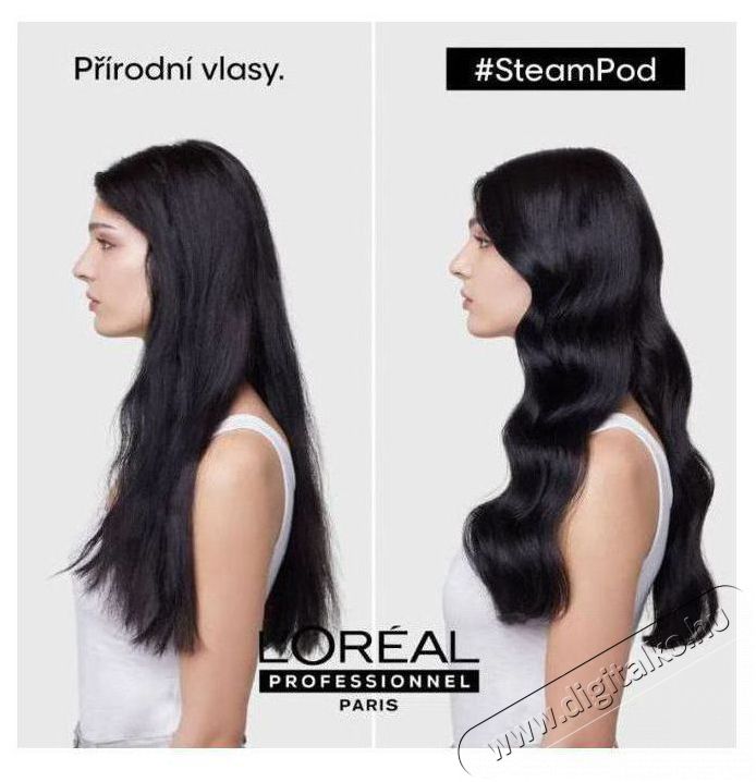 LOreal PROFESSIONNEL SteamPod 4.0 Hajvasal&oacute; Sz&eacute;ps&eacute;g&aacute;pol&aacute;s / Eg&eacute;szs&eacute;g - Haj&aacute;pol&aacute;s - Hajvasal&oacute; / egyenes&iacute;tő - 528763